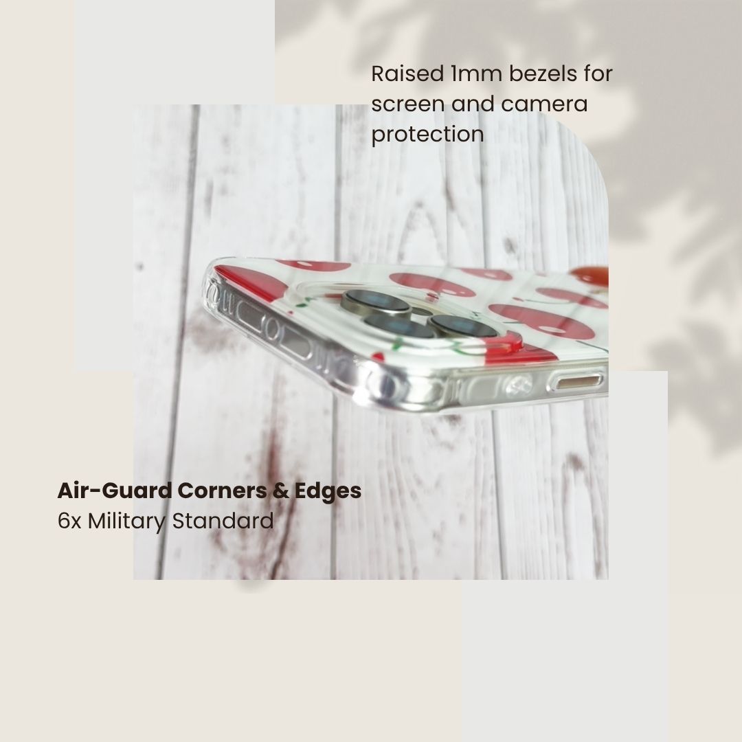 Latest 3rd-Generation Crystal Tough Glossy Checks iPhone Case (MagSafe-Compatible)
