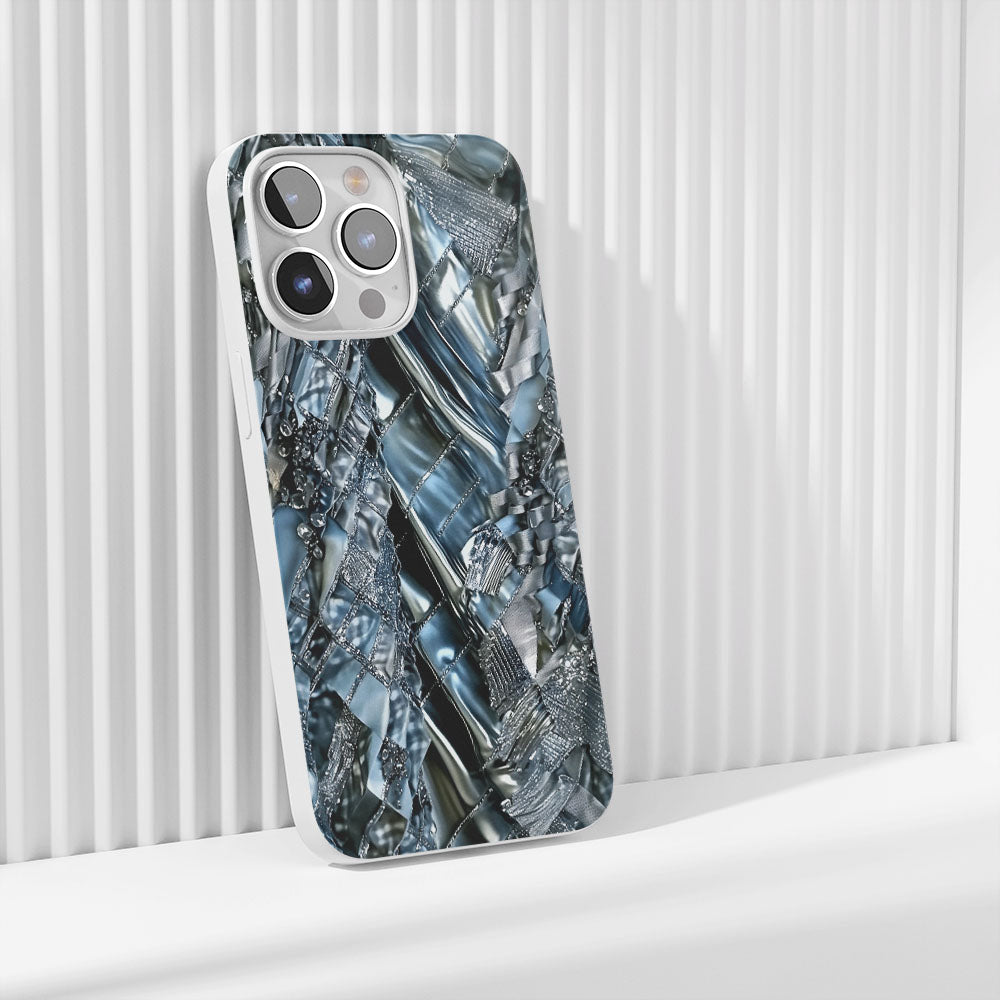 Latest 3rd-Generation Crystal Tough Glossy Checks iPhone Case