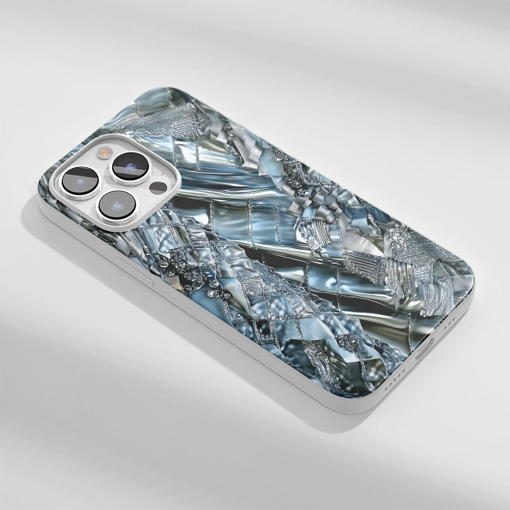 Latest 3rd-Generation Crystal Tough Glossy Checks iPhone Case