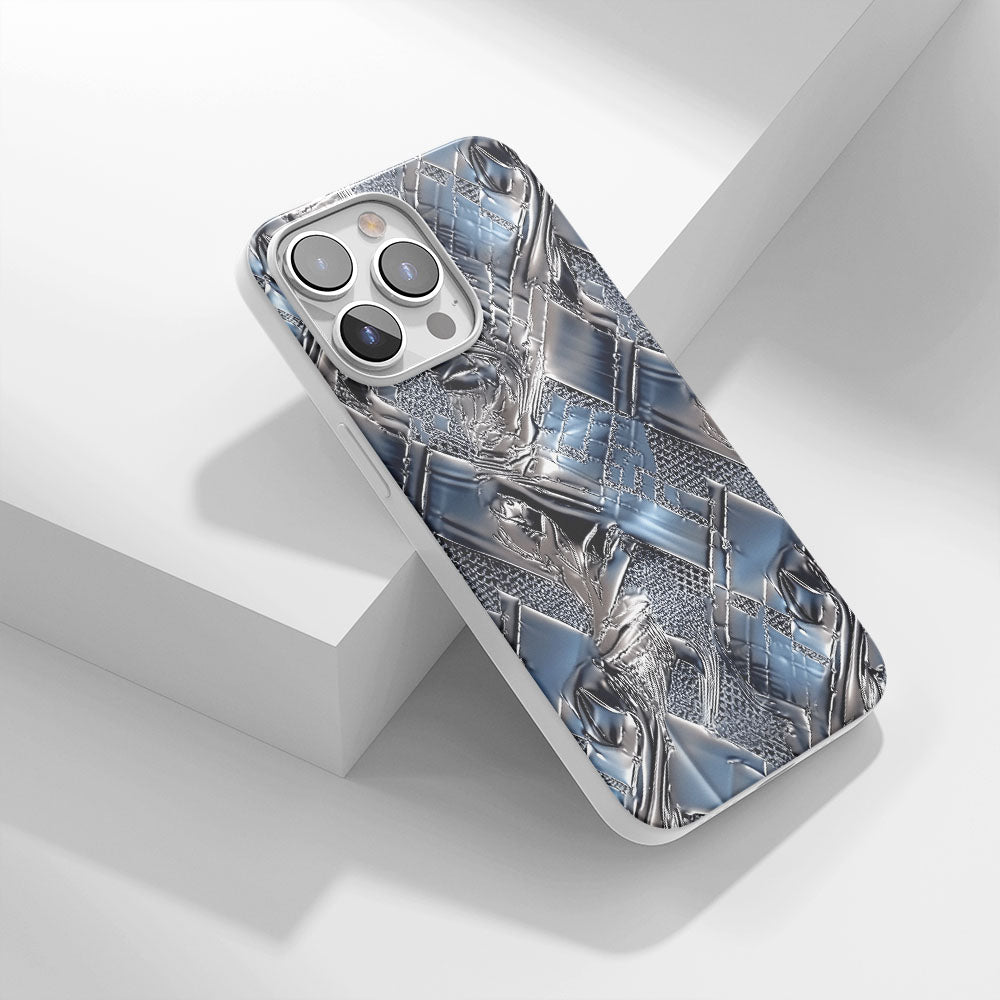 Latest 3rd-Generation Crystal Tough Glossy Checks iPhone Case