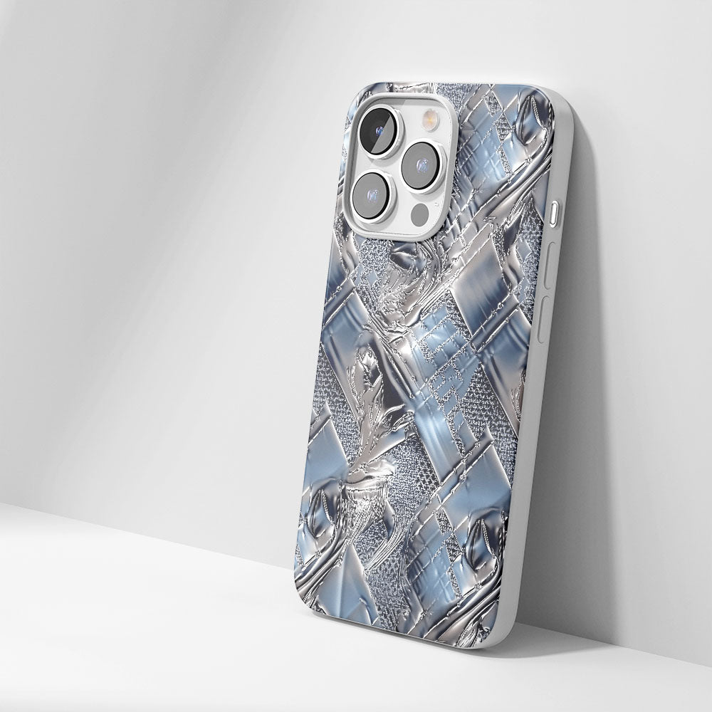 Latest 3rd-Generation Crystal Tough Glossy Checks iPhone Case