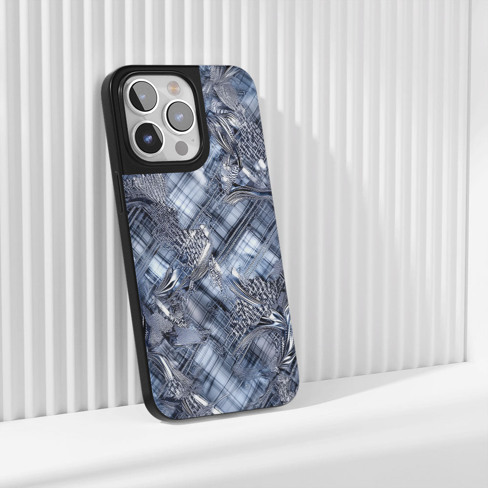 Industry-Level Tough Matte Checks iPhone Case