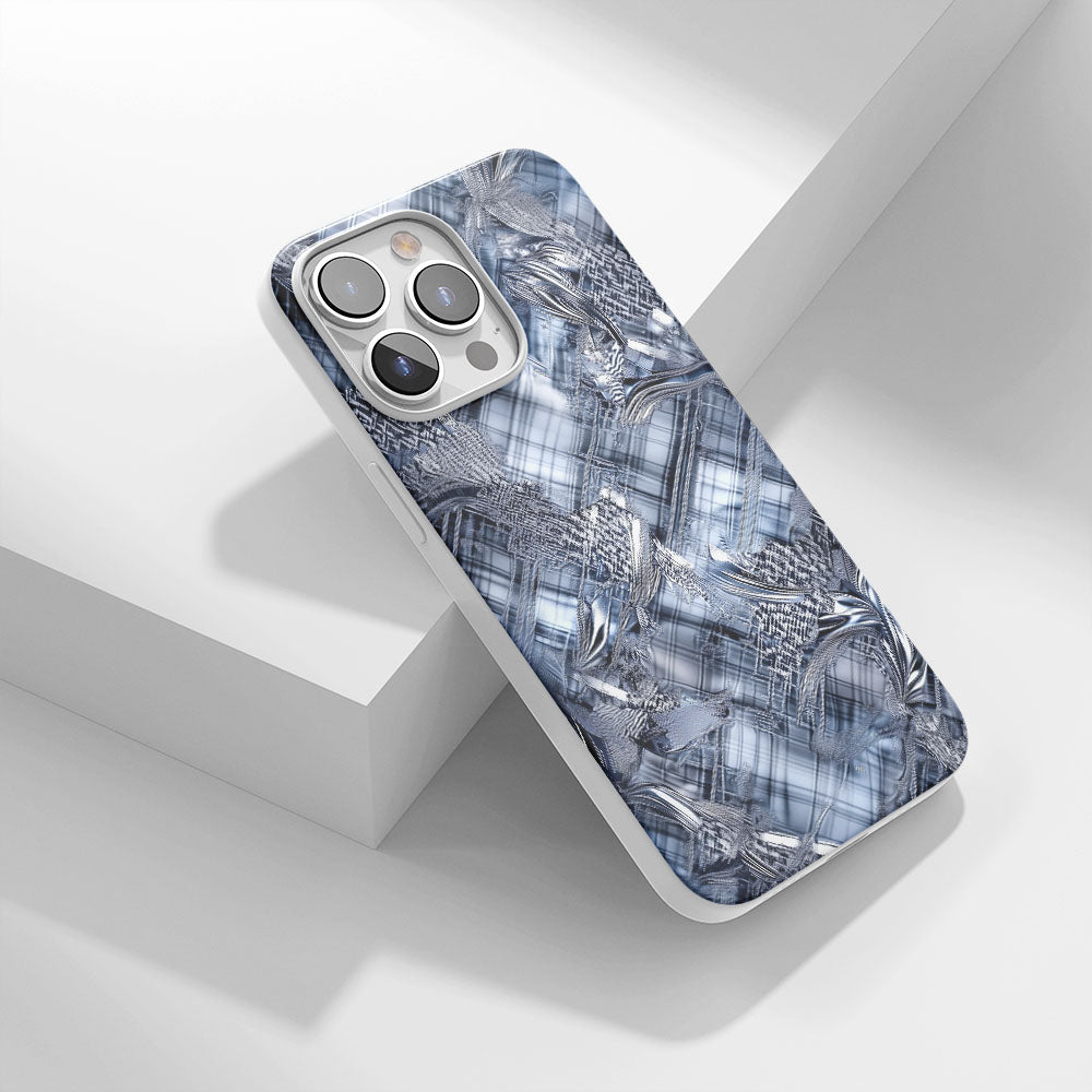 Latest 3rd-Generation Crystal Tough Glossy Checks iPhone Case