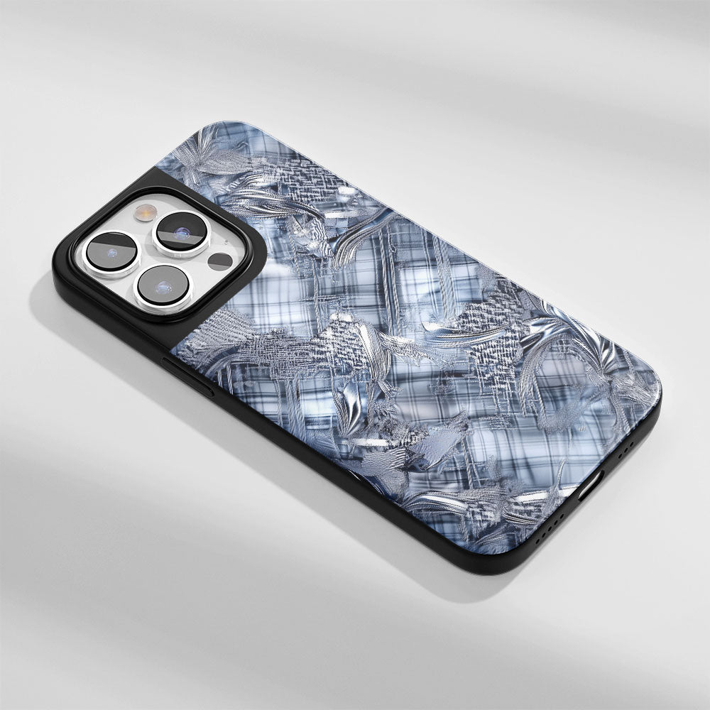 Industry-Level Tough Matte Checks iPhone Case