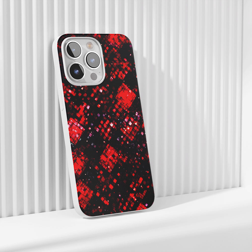 Latest 3rd-Generation Crystal Tough Glossy Checks iPhone Case