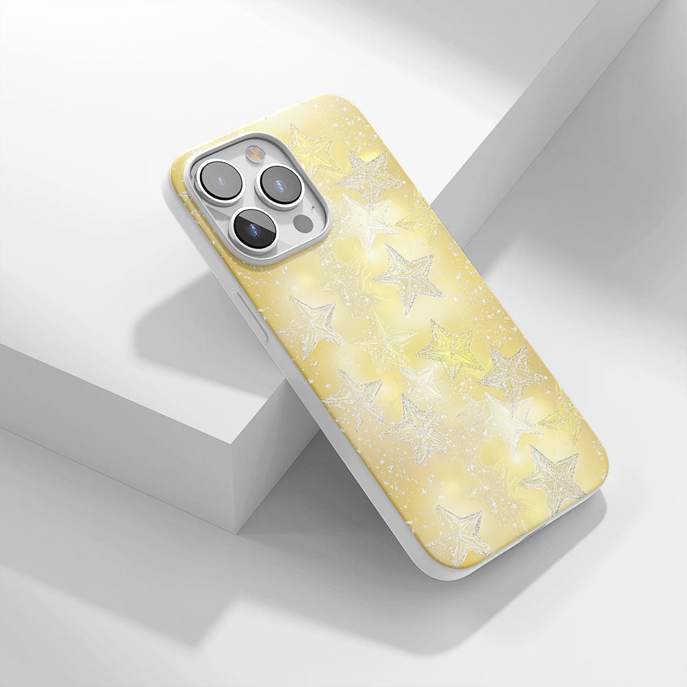 Latest 3rd-Generation Crystal Tough Glossy Stars iPhone Case