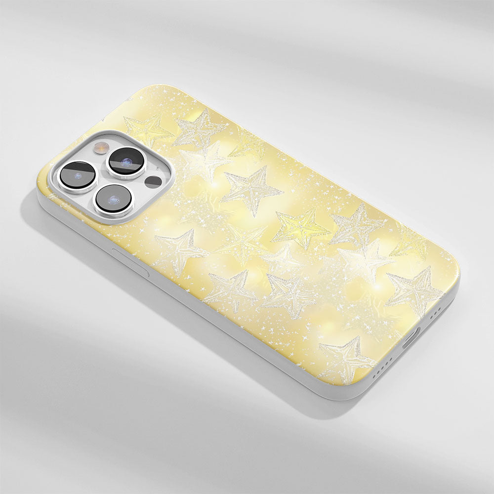 Latest 3rd-Generation Crystal Tough Glossy Stars iPhone Case