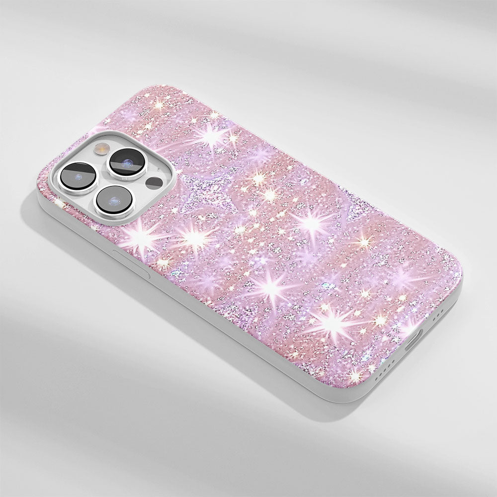 Latest 3rd-Generation Crystal Tough Glossy Stars iPhone Case