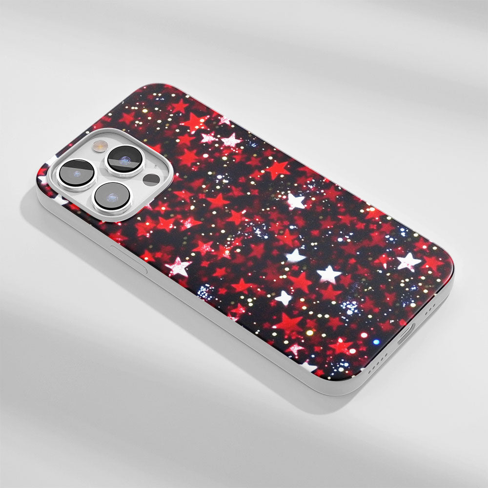 Latest 3rd-Generation Crystal Tough Glossy Stars iPhone Case