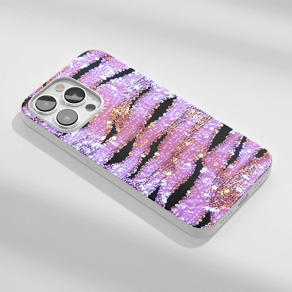 Latest 3rd-Generation Crystal Tough Glossy Tiger Stripes iPhone Case
