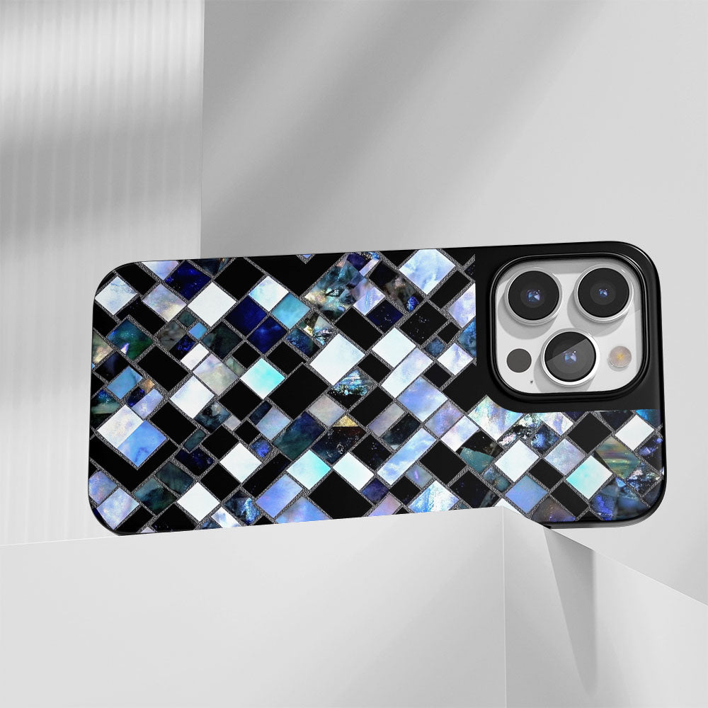 Industry-Level Tough Matte Checks iPhone Case