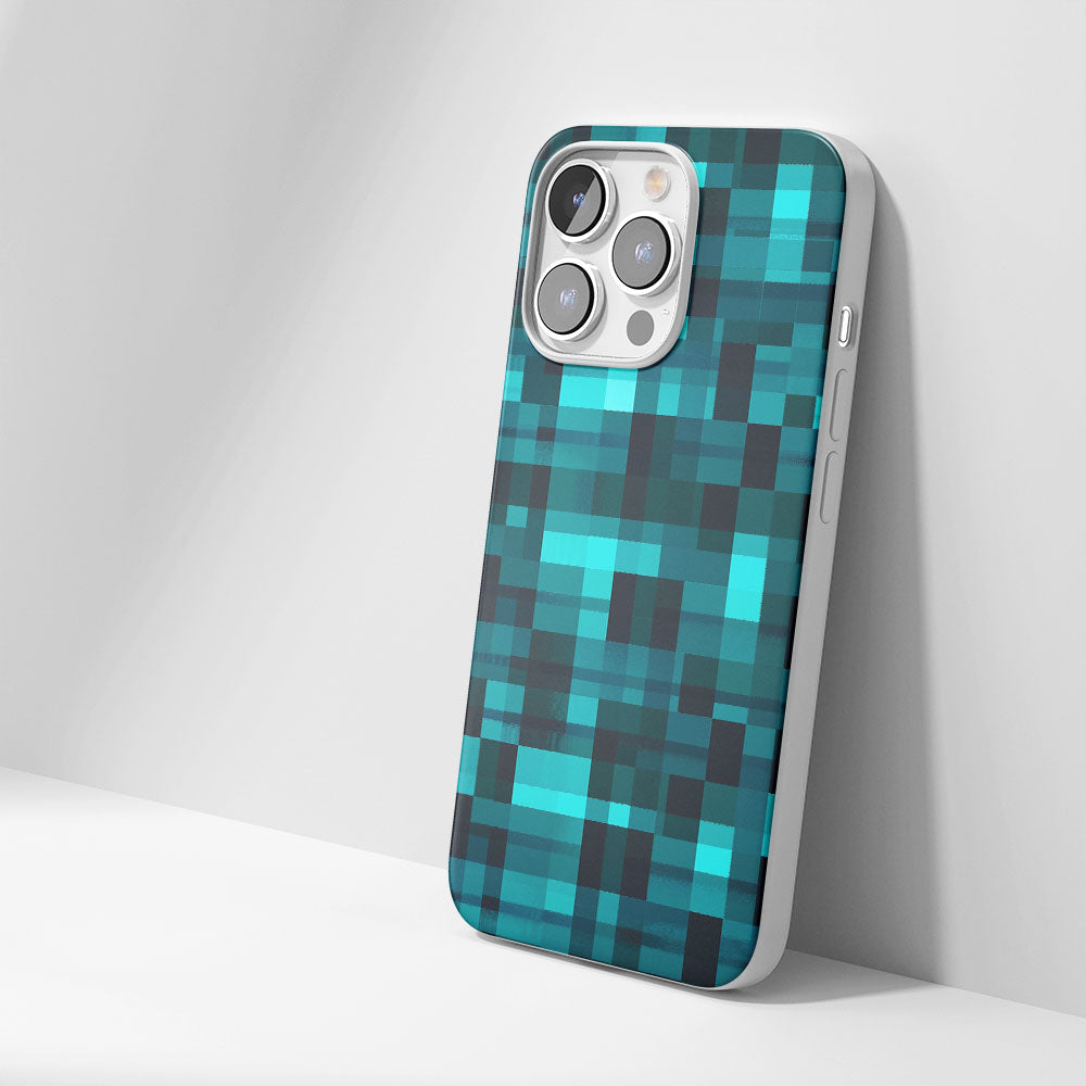 Latest 3rd-Generation Crystal Tough Glossy Checks iPhone Case