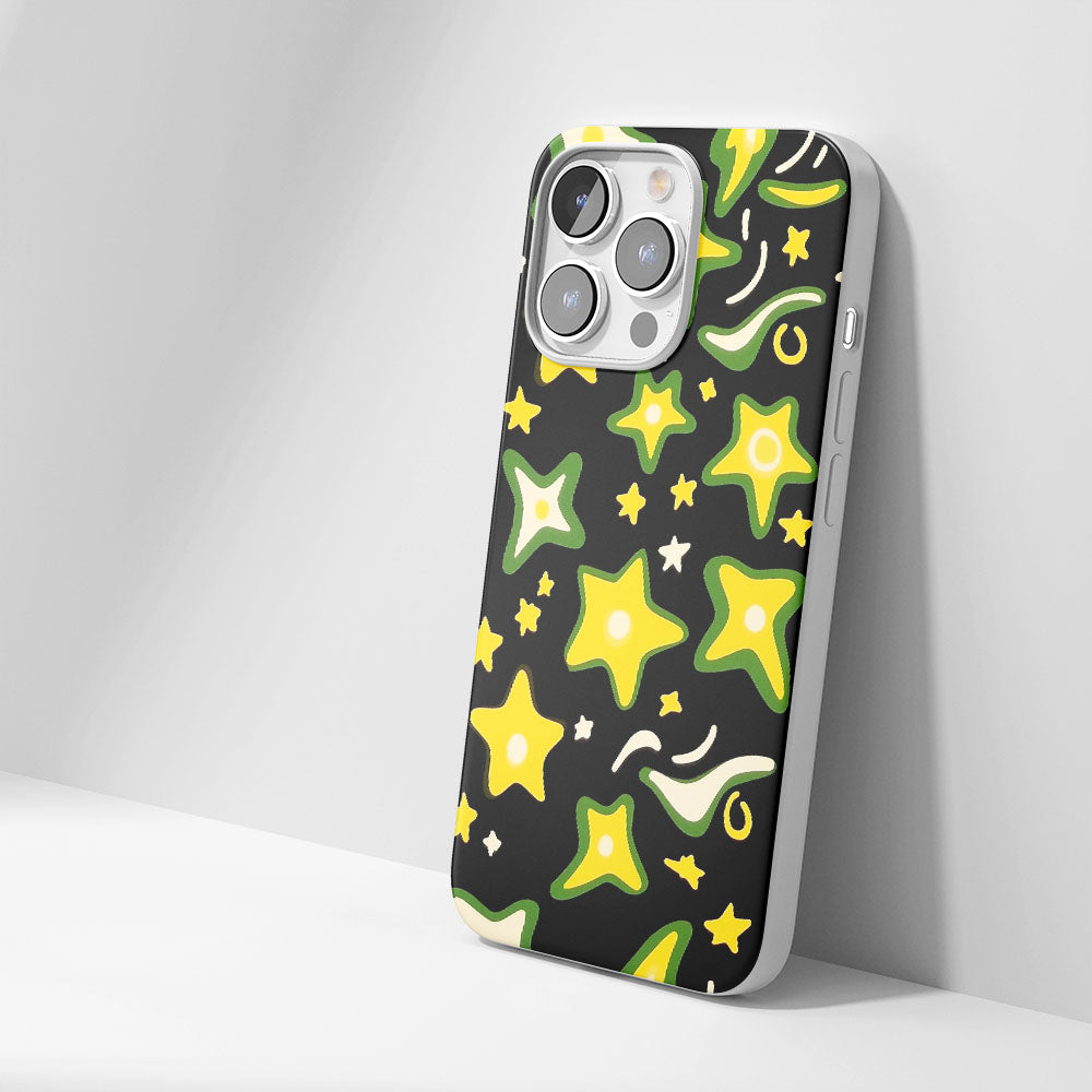 Latest 3rd-Generation Crystal Tough Glossy Stars iPhone Case