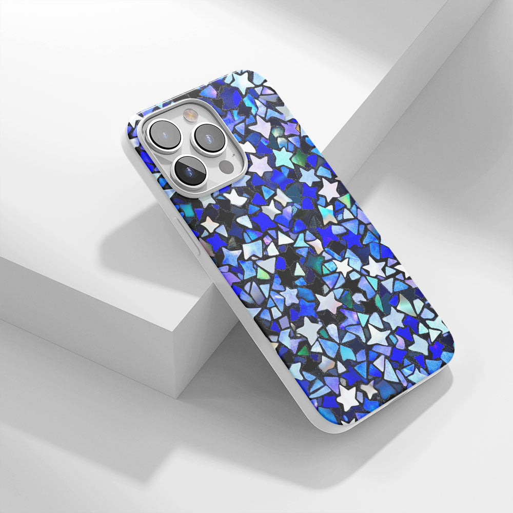 Latest 3rd-Generation Crystal Tough Glossy Stars iPhone Case