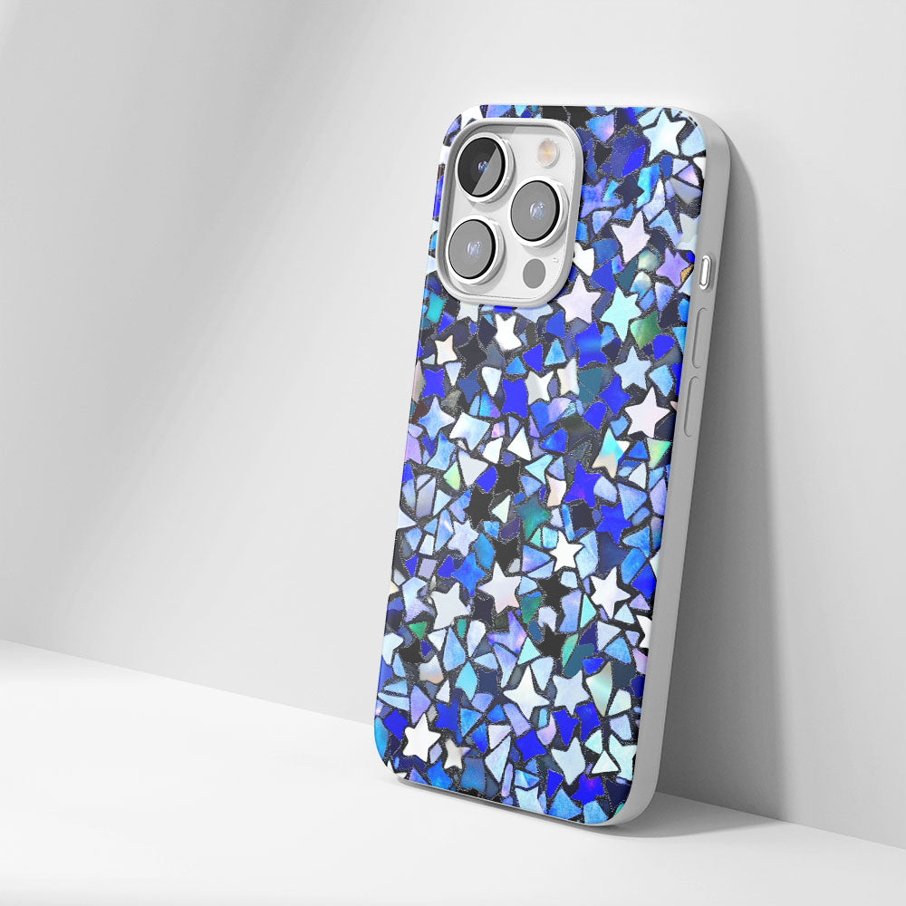 Latest 3rd-Generation Crystal Tough Glossy Stars iPhone Case