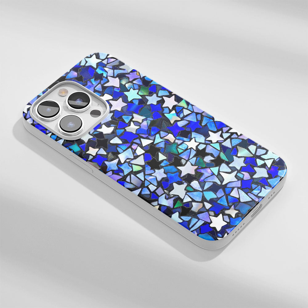Latest 3rd-Generation Crystal Tough Glossy Stars iPhone Case