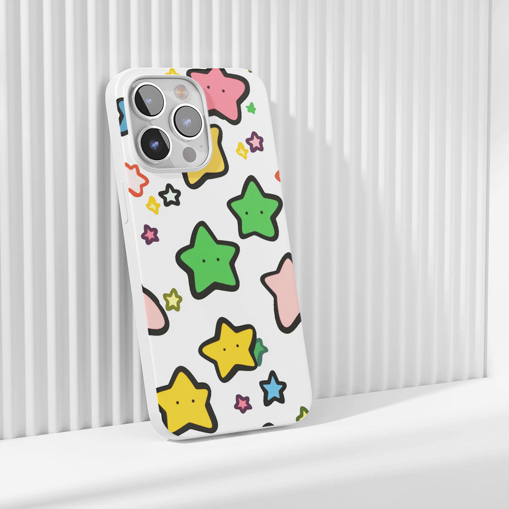 Latest 3rd-Generation Crystal Tough Glossy Stars iPhone Case