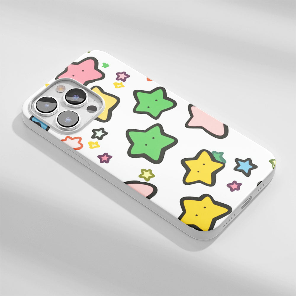 Latest 3rd-Generation Crystal Tough Glossy Stars iPhone Case