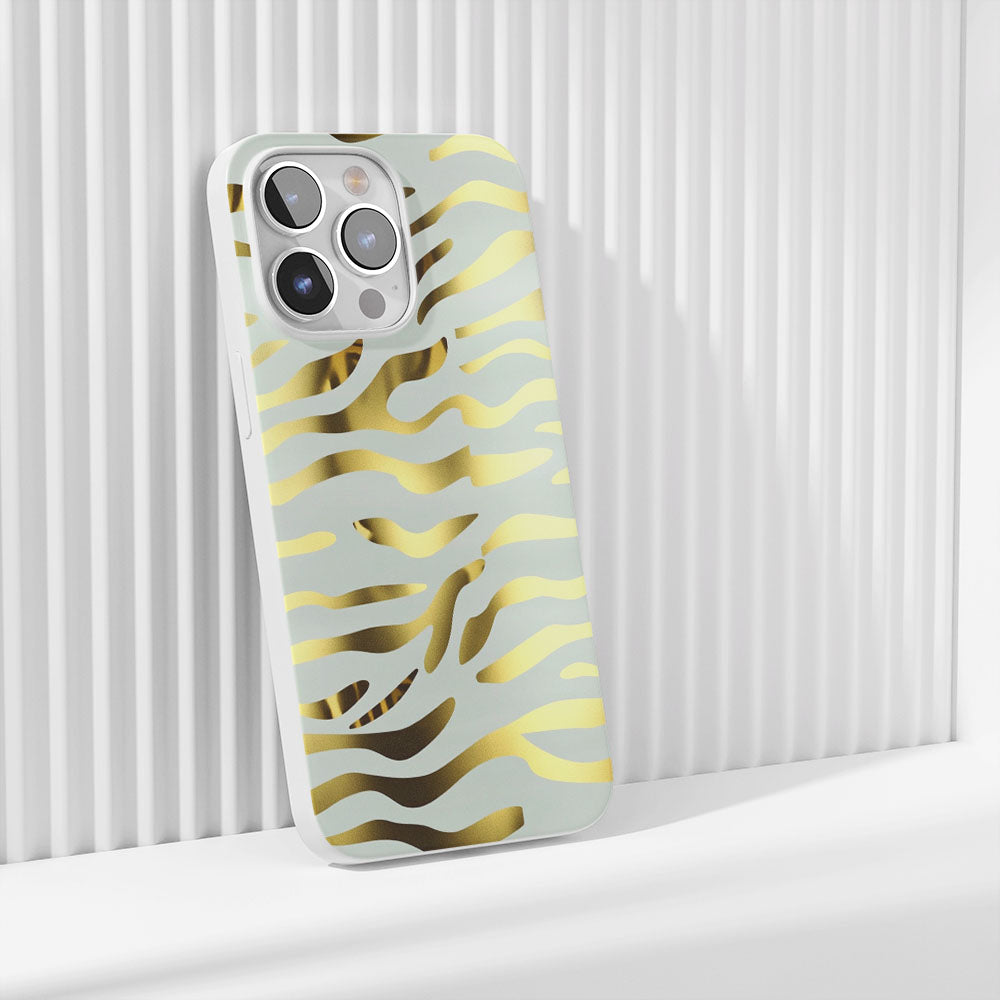 Latest 3rd-Generation Crystal Tough Glossy Tiger Stripes iPhone Case
