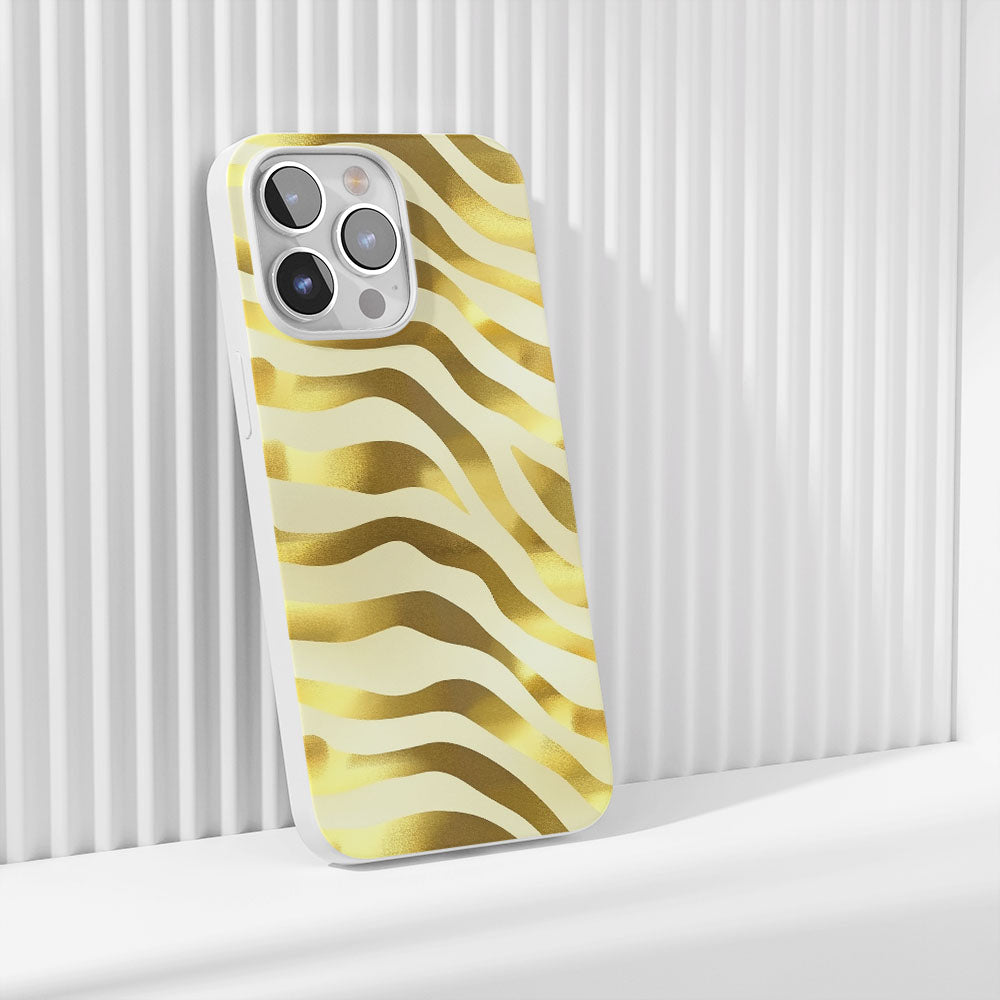 Latest 3rd-Generation Crystal Tough Glossy Tiger Stripes iPhone Case