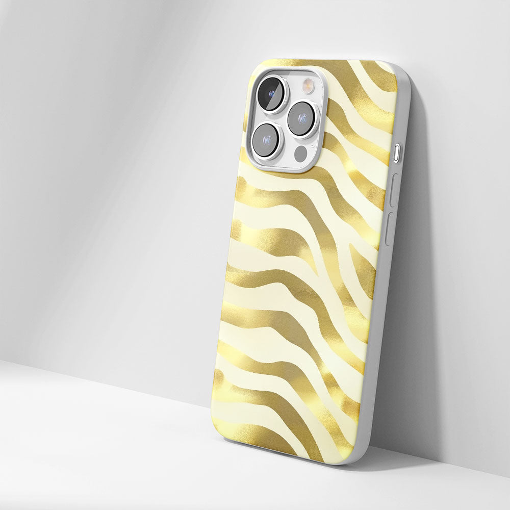 Latest 3rd-Generation Crystal Tough Glossy Tiger Stripes iPhone Case