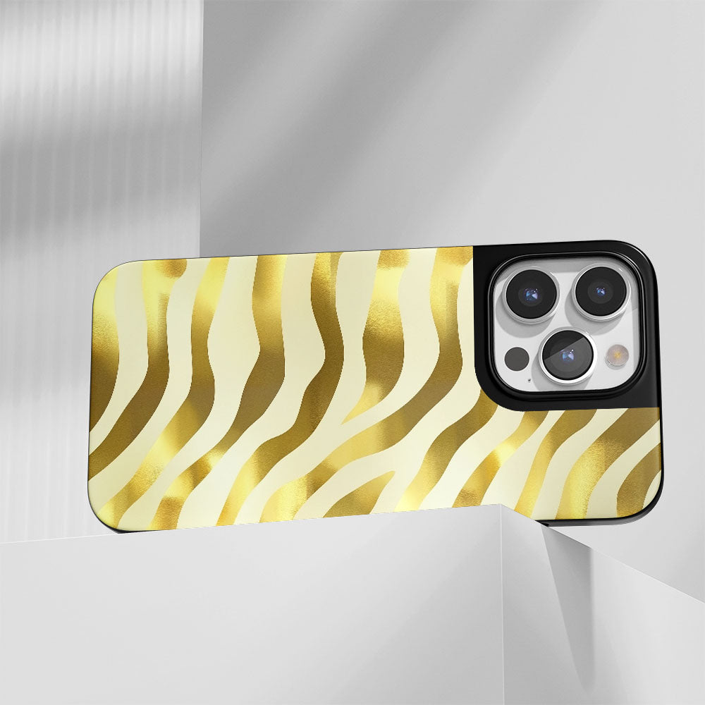 Industry-Level Tough Matte Tiger Stripes iPhone Case (MagSafe-Compatible)