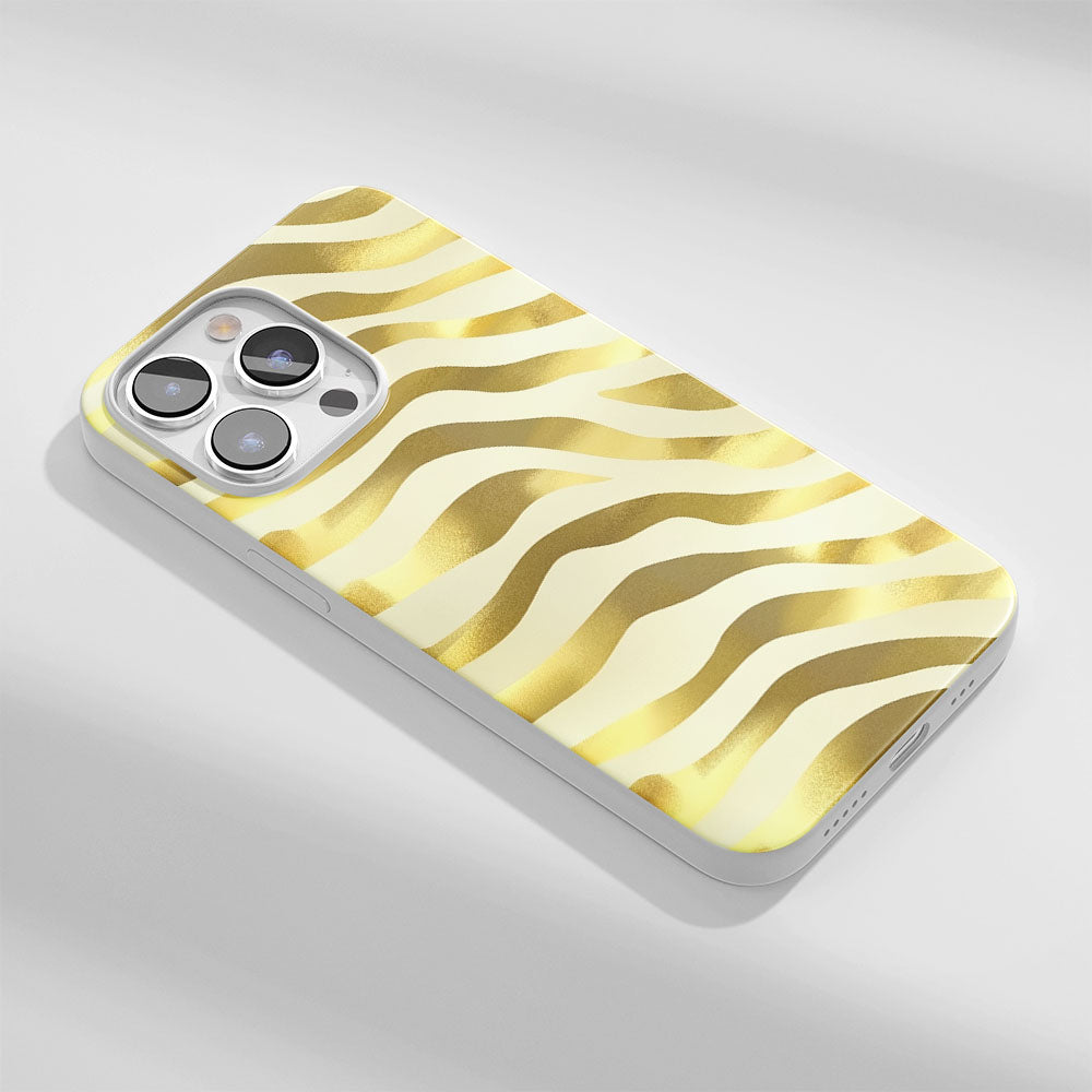 Latest 3rd-Generation Crystal Tough Glossy Tiger Stripes iPhone Case