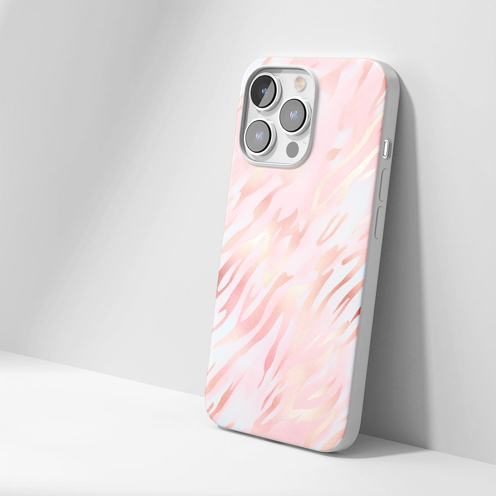 Latest 3rd-Generation Crystal Tough Glossy Tiger Stripes iPhone Case