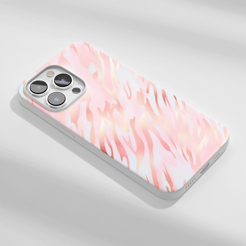 Latest 3rd-Generation Crystal Tough Glossy Tiger Stripes iPhone Case