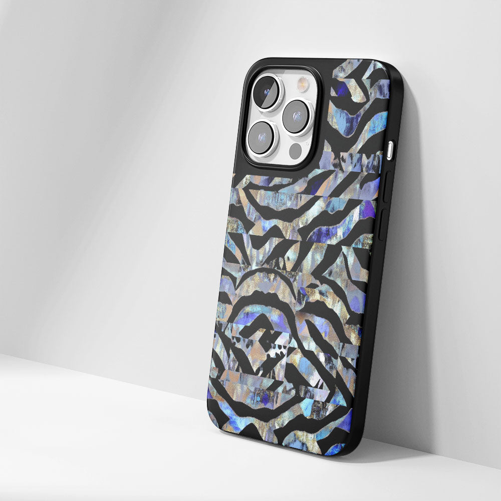 Industry-Level Tough Matte Tiger Stripes iPhone Case (MagSafe-Compatible)