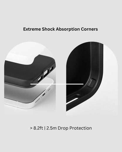 Double-Layer Semi-Handprinted Tough Matte Cherries iPhone Case (MagSafe-Compatible)