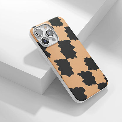 Latest 3rd-Generation Crystal Tough Glossy Checks iPhone Case