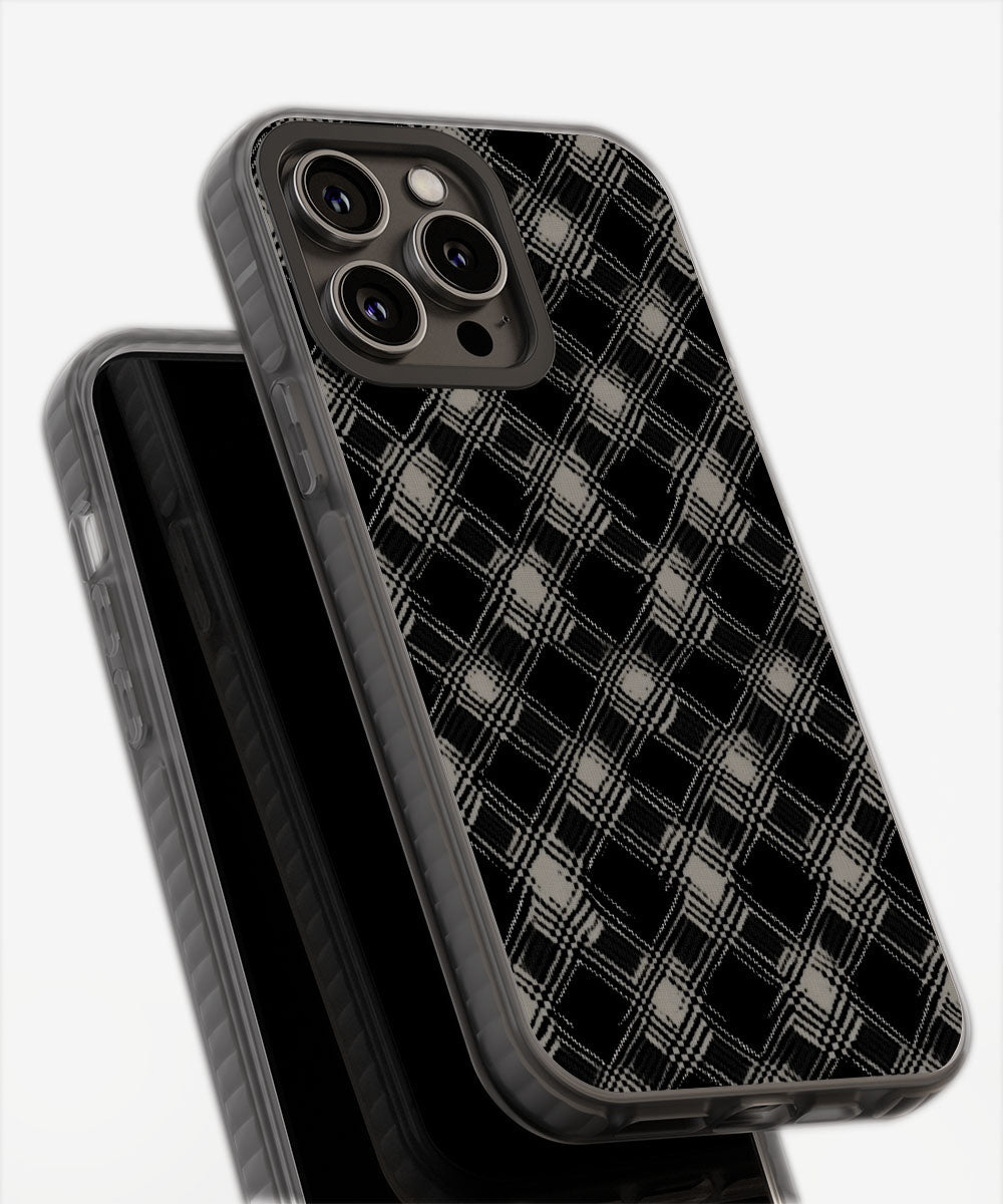 Latest 3rd-Generation Pop Tough Matte Checks iPhone Case (MagSafe-Compatible)