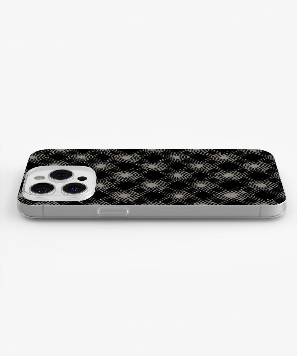 Latest 3rd-Generation Crystal Tough Glossy Checks iPhone Case (MagSafe-Compatible)