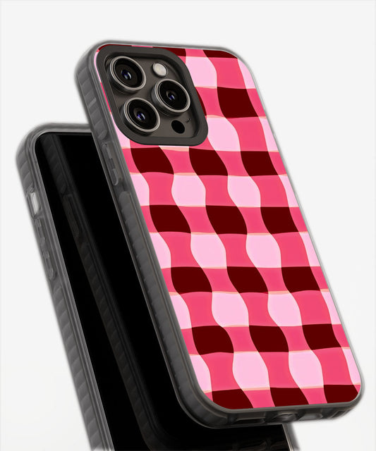 Latest 3rd-Generation Pop Tough Matte Checks iPhone Case (MagSafe-Compatible)