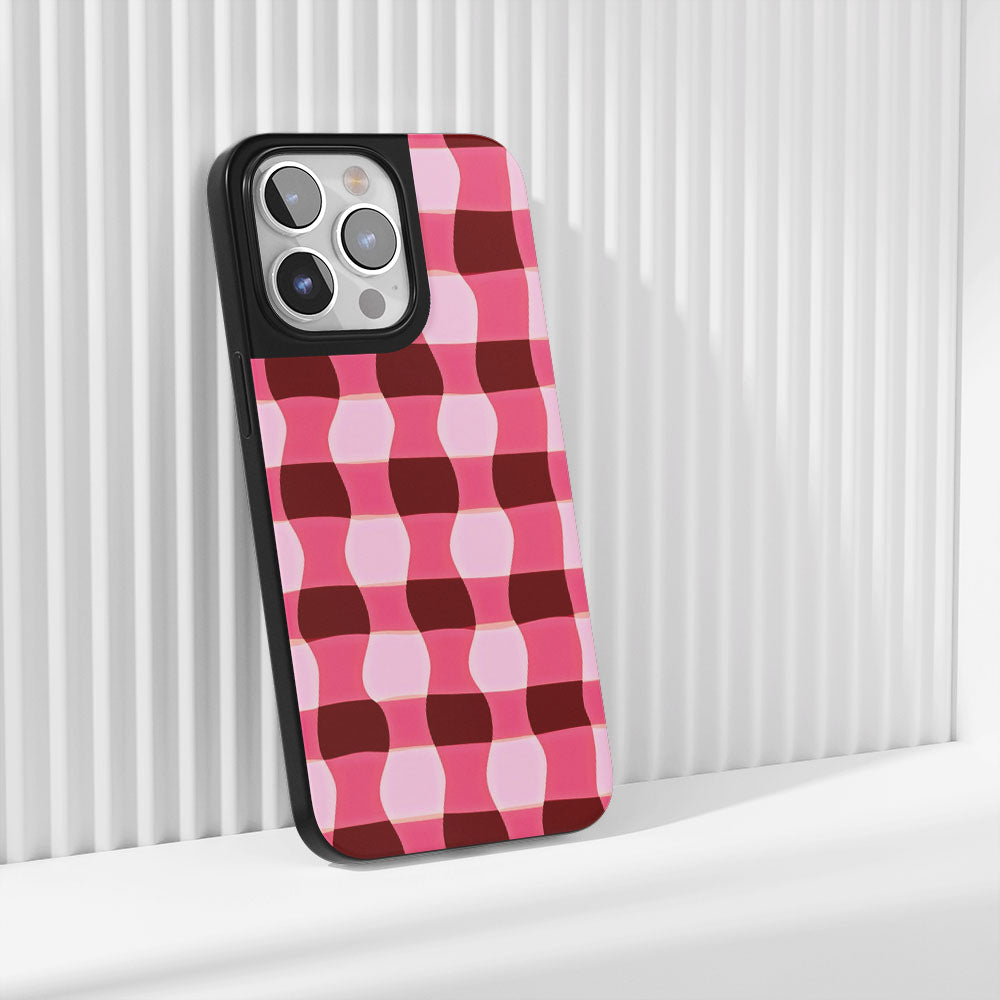 Industry-Level Tough Matte Checks iPhone Case