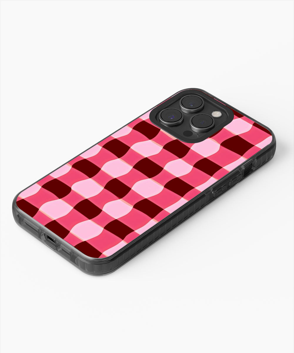 Latest 3rd-Generation Pop Tough Matte Checks iPhone Case (MagSafe-Compatible)