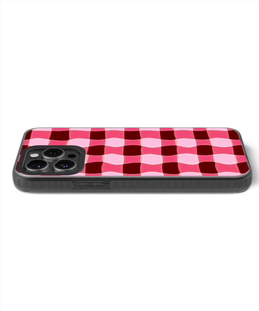 Latest 3rd-Generation Pop Tough Matte Checks iPhone Case (MagSafe-Compatible)