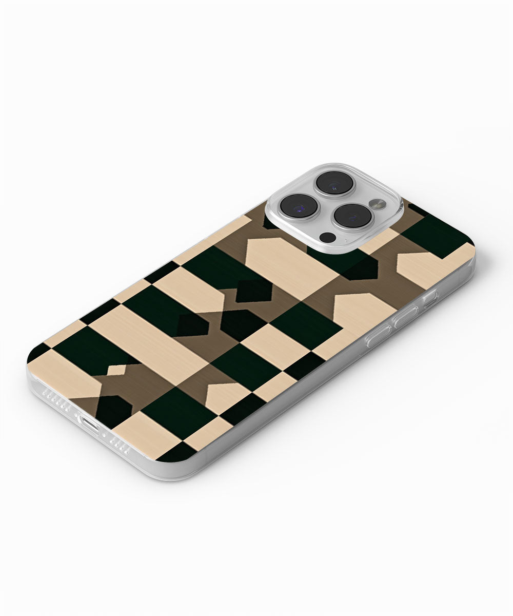 Latest 3rd-Generation Crystal Tough Glossy Checks iPhone Case (MagSafe-Compatible)
