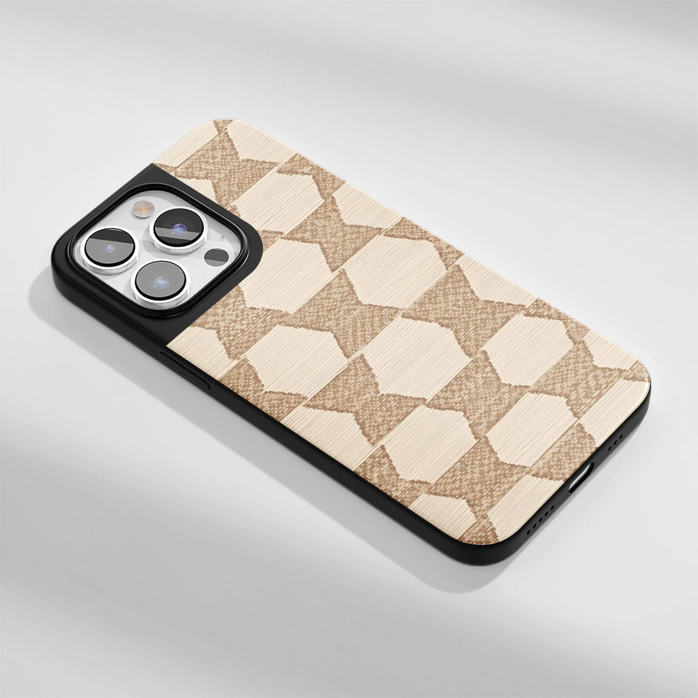 Industry-Level Tough Matte Checks iPhone Case