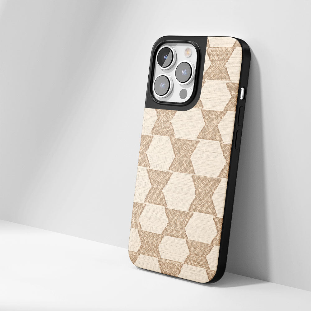 Industry-Level Tough Matte Checks iPhone Case