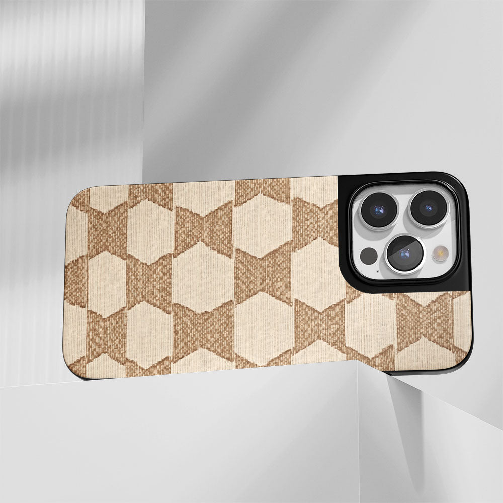 Industry-Level Tough Matte Checks iPhone Case