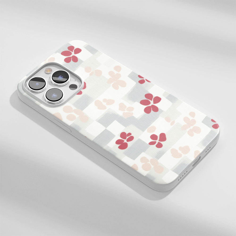 Latest 3rd-Generation Crystal Tough Glossy Checks iPhone Case