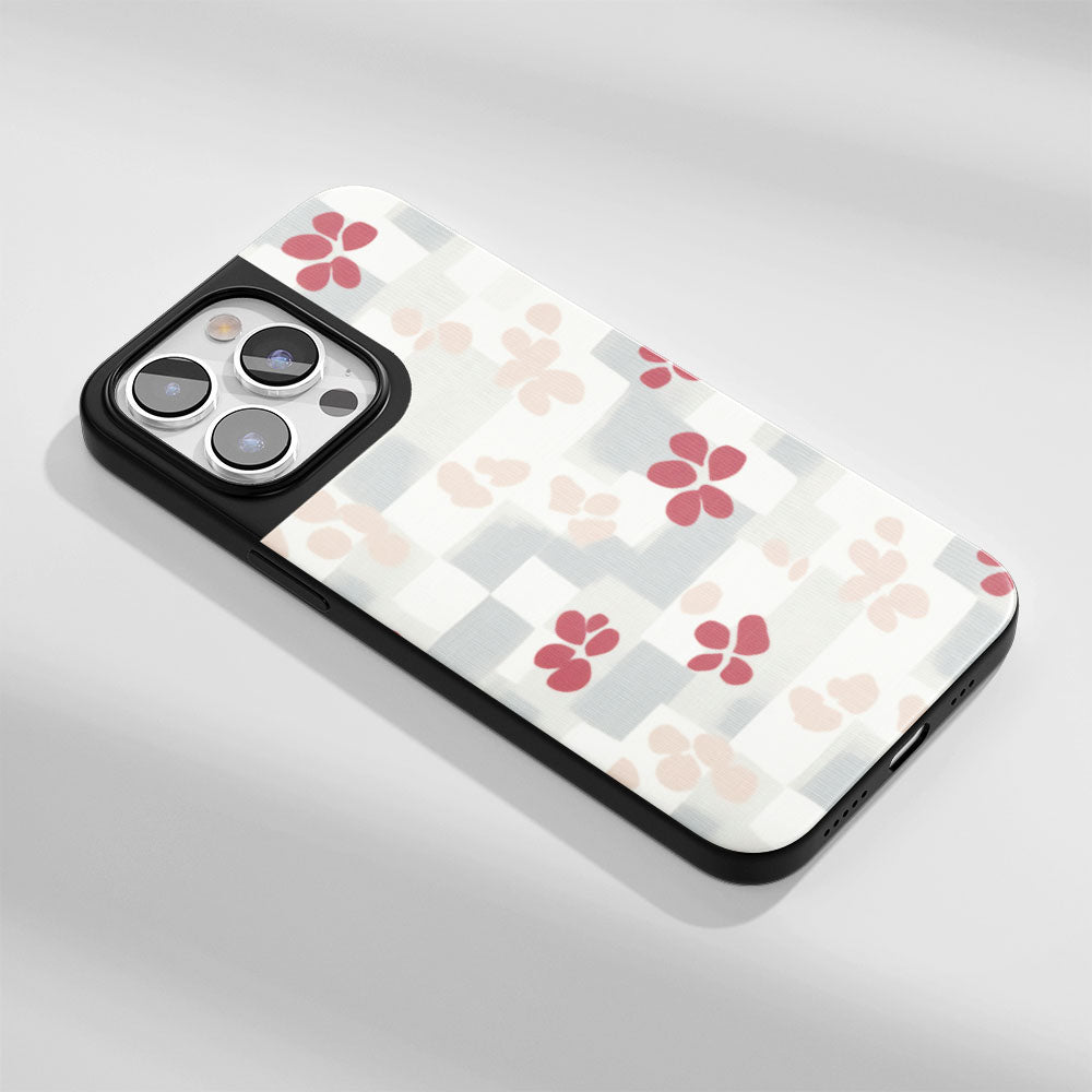 Industry-Level Tough Matte Checks iPhone Case