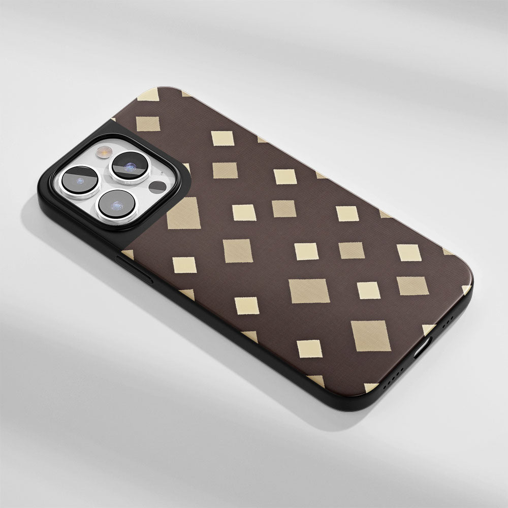 Industry-Level Tough Matte Checks iPhone Case