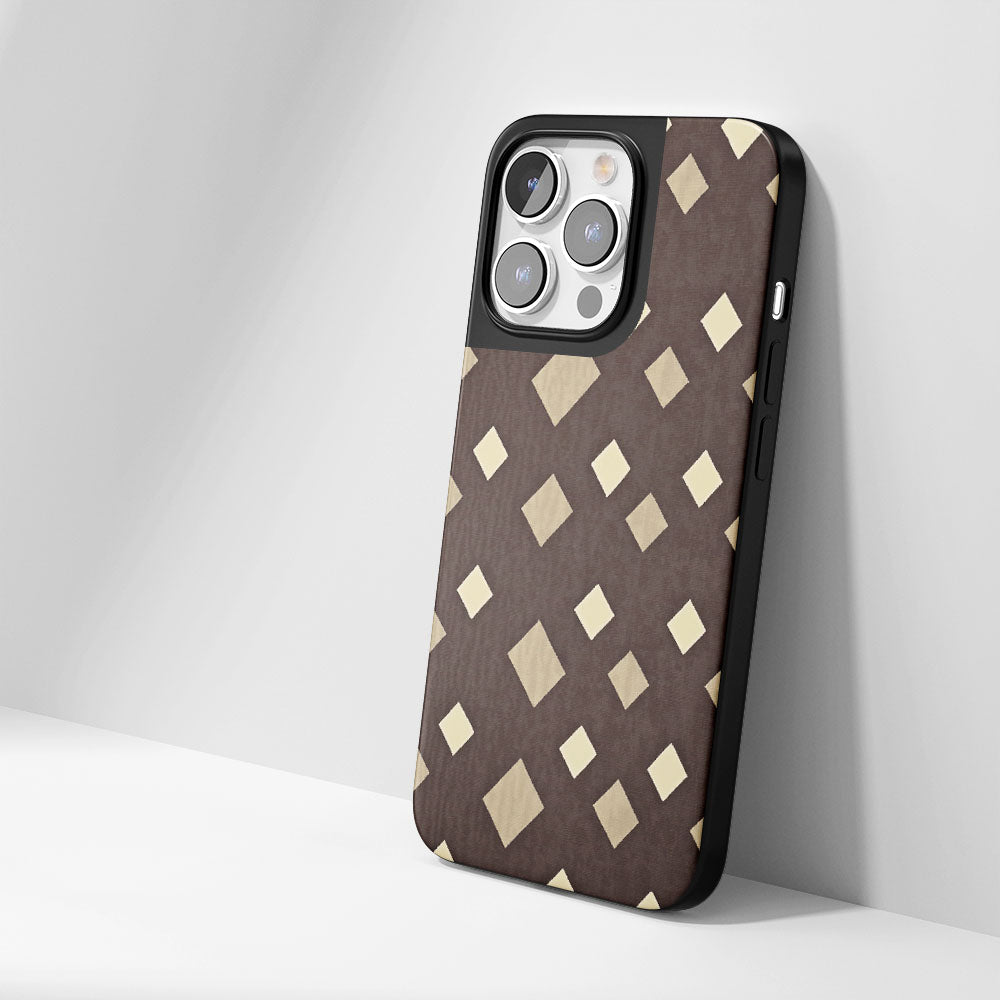 Industry-Level Tough Matte Checks iPhone Case