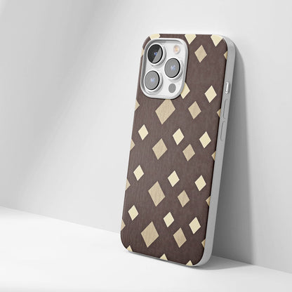 Latest 3rd-Generation Crystal Tough Glossy Checks iPhone Case