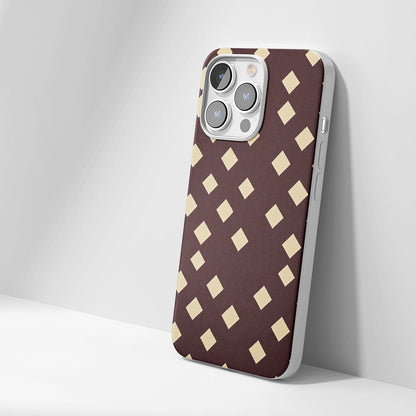 Latest 3rd-Generation Crystal Tough Glossy Checks iPhone Case