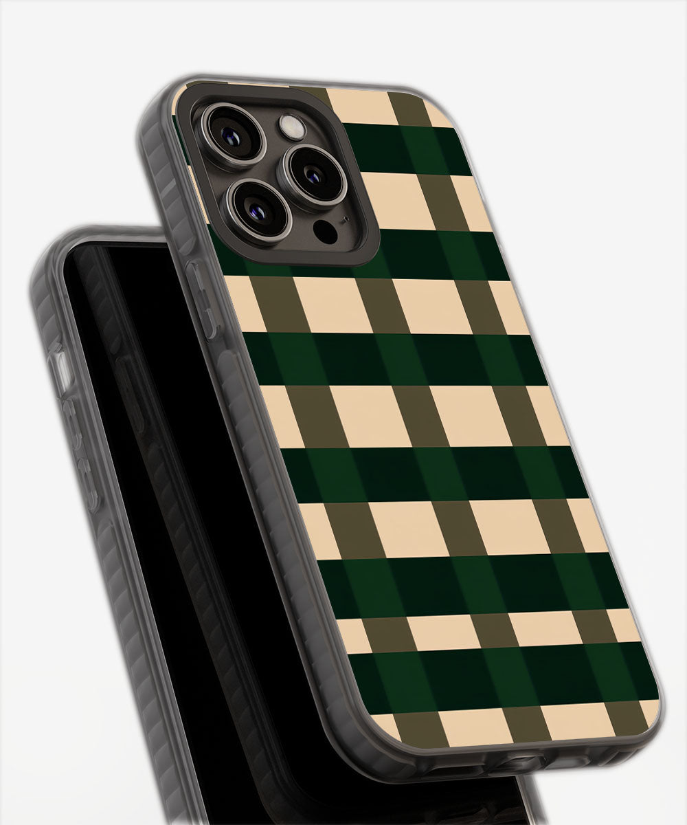 Latest 3rd-Generation Pop Tough Matte Checks iPhone Case (MagSafe-Compatible)