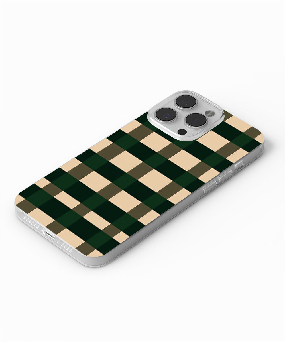 Latest 3rd-Generation Crystal Tough Glossy Checks iPhone Case (MagSafe-Compatible)